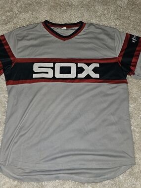 Chicago White Sox Baseball Jersey Mens XL Gray 50th All Star Game Anniversary